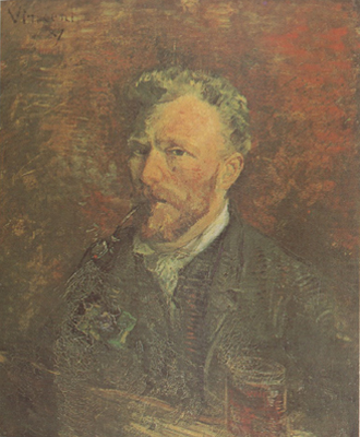 Self-Portrait with Pipe and Glass (nn04)